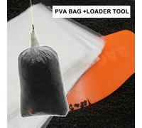 Accessoires De Pêche À La Carpe Système De Chargement De Sacs Pva, Outil De Cheveux Carp Coarse Method Feeder 50 sacs PVA 6*12 cm + 1 outil de chargement (075K6*12),50 sacs PVA 7*15 cm + 1 outil de ch