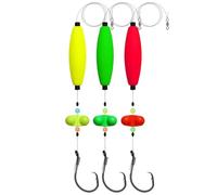 Accessoires de pêche au poisson-chat | Montage hochet flotteur - Accessoire de pêche portable polyvalent idée cadeau pour ami, père, grand-père, voisin, 6/0, Voir description, Voir description