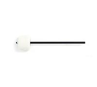 Accessoires de pédale Gibraltar - Batteur de grosse caisse - Batteur en feutre - blanc - tige noire - version longue SC-3259