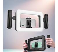 Accessoires de photographie multifonctionnels sans enchevêtrement de grande taille : trépied avec éclairage d'appoint, anneau lumineux portatif rechargeable par USB pour diffusion en direct, lampe de 