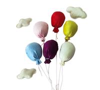 Accessoires De Photographie Nouveau-né Ballon Coloré Nuage Accessoires Pose Séance Photo Bébé Décors Toile Décoration Réception-cadeau Pour Bébé