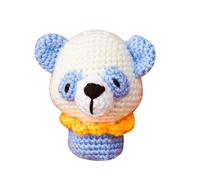 Accessoires de photographie pour bébé à la main - Poupée d'animal de dessin animé - Mobilier de pose photo pour nouveau-né - Joli hochet apaisant - Meubles de photographie pour nouveau-né