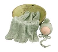 Accessoires de photographie pour bébé - Bonnet tricoté - Accessoires pour séance photo - Accessoires pour bébé - Souvenirs - Accessoires pour bébé