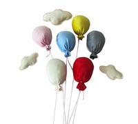 Accessoires de photographie pour nouveau-né - Ballons colorés en forme de nuage - Accessoires de pose pour séance photo de bébé