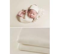 Accessoires de photographie pour nouveau-né,couverture ronde douce,toile de fond extensible pour bébé posant,studio de prise de vue,accessoires photo - Type BML-18-Blanket 1.6x1.7m