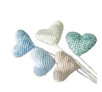 Accessoires de photographie pour nouveau-né - En tricot - En forme de cœur - Accessoires de photographie pour bébé - Décoration de fête prénatale