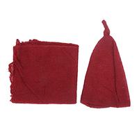 Accessoires de photographie pour nouveau-né, ensemble de chapeaux tricotés en Mohair, doux et respirant, respectueux de la peau, pour séance photo de bébés garçons et filles, (chapeau + écharpe)