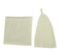 Accessoires de photographie pour nouveau-né, ensemble de chapeaux tricotés en Mohair, doux et respirant, respectueux de la peau, pour séance photo de bébés garçons et filles, (chapeau + écharpe)