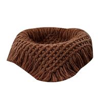 Accessoires de photographie pour nouveau-né - Toile de fond décorative pour séance photo - Cadeau unique - Tapis de fleurs tricoté fait à la main - Pour garçon et fille