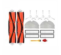 Accessoires de pièces d'aspirateur/convient pour Xiaomi Dreame D9 Bot L10 Pro Filtre HEPA Brosse latérale principale Kit de chiffons robotiques Pièces de rechange (couleur : gris foncé)