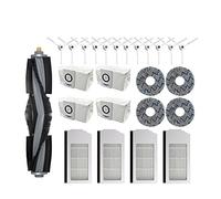 Accessoires de pièces d'aspirateur robot, sac à poussière, filtre Hepa, brosse latérale principale, poubelle de vadrouille, compatible avec Ecovacs Deebot X1 OMNI / T10 OMNI (Color : 25PCS)