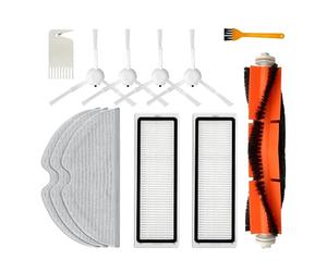 Accessoires de pièces de Rechange pour Xiaomi Mijia 1C / 2C / Dream F9 / Mop 2 Pro Plus, 1x Brosse Principale, 2X Filtre HEPA, 3X essuie-Glace, 4X Brosse latérale, 1x grattoir, 1x Outil de Nettoyage