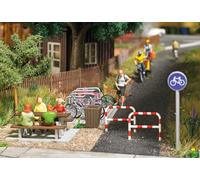 Accessoires De Piste Cyclable H0/OO Échelle Busch 7095