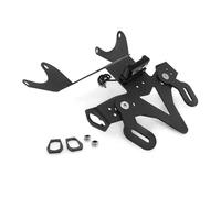 Accessoires de Plaque Support De Cadre De Plaque D'immatriculation De Garde-Boue Arrière Bien Rangé avec Lumière, pour Moto pour H-Onda CB650R CB 650R CB650 R CB 650 R 2021 2022 2023 2024