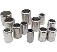 Accessoires De Plomberie, 50pcs / Pac Connecteur D’échappement De Tuyau De Manchon en Acier Inoxydable 11.5mm -20mm Tuyau De Raccordement, Outils De Sertissage De Tuyau Haute, One Color, 12.5mm