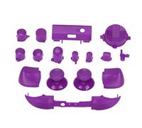 Accessoires de Poignée Series X, Kits de Poignées de Remplacement, Ensemble Complet de Boutons de Contrôleur de Jeu (Violet)
