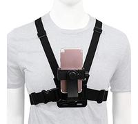 Accessoires de Port, Sangle de Harnais de Poitrine pour Téléphone Portable avec Support de Téléphone pour la Diffusion en Direct en Plein Air à Vélo Sangle de Harnais de Poitrine