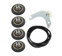 Accessoires De Poulie De Renvoi De Sèche-linge, Compatibles Avec Electrolux, Sèche-linge Avec Courroie 137315300 134715900 Roue De Support De Tambour 134793500, Fonctionne En Douceur