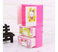 Accessoires De Poupée De Dessin Animé Lapin, Placard De Poupée, Pour Barbie, Jouet Princesse, Meubles De Chambre À Coucher, Nouvelle Collection
