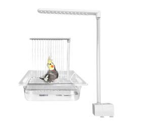 Accessoires de pour Oiseaux - Pommeau de Douche Fontaine à Oiseaux - Automatique, Pratique pour Animal Domestique Parachute Jouet de Bain pour Okoteel, Bouge, Love Bird