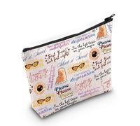 Accessoires de produits inspirés de l'album chanteur pour fermeture éclair, pochette de maquillage, paroles de chanson chanteur, marchandise pour les fans, Heard Magic-py1, MB