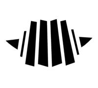 Accessoires de Protection Anti-Rayures pour moulure de Montant Central B/C de Porte latérale Hyundai Elantra Sedan Avante Facelift 2017-2020