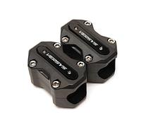 Accessoires de Protection Contre la Moto Guardeur Moteur pour Kawasaki Versys 650 1000 X300 2008-2019 2020 2021 Moto Bar Crash Bar Bloc décoratif (Color : Black)