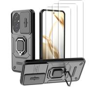 Accessoires de protection - Huawei - Honor 200 5G - Coque magnétique - Films en verre trempé - Anneau béquille