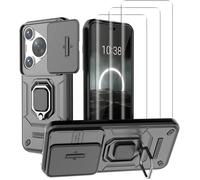 Accessoires de protection - Huawei - Pura 70 Pro 4G - Coque magnétique - 3 films verre trempé - Noir
