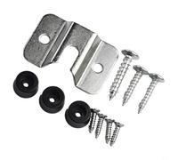 Accessoires de quincaillerie pour l'installation de cible de fléchettes, kit de montage de support de cible de fléchettes, kit de matériel d'installation mural