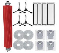 Accessoires de rechange - DARMOWADE - Roborock Q Revo - Kit complet - Entretien robot aspirateur - Blanc