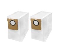 Accessoires de rechange for aspirateur, brosse latérale principale, filtre Hepa, chiffons. Compatible avec Xiaomi. Aspirateur robot Mi Mop 2 Ultra STYTJ05ZHM.(2pcs dust bags)
