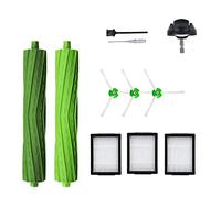 Accessoires de rechange pour aspirateur iRobot Roomba i7 i6 i8 i3 i4 i1 e5 e6 I E Series Comprend 1 brosse à roulettes, une roue avant, un lot de 3 filtres, une brosse latérale