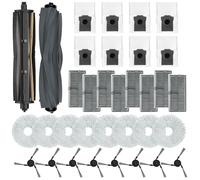 Accessoires de rechange pour aspirateurs robots Mova E40 Ultra - Comprend 1 brosse principale, 8 filtres HEPA, 8 serpillères, 8 brosses latérales, 8 sacs à poussière, 1 brosse rouleau de coupe
