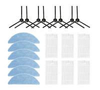 Accessoires de rechange pour filtre HEPA - Brosse latérale pour V3s V5 V5s V50 V55 Robot Aspirateur Pièces V5s Accessoires Robot Cleaner Pads