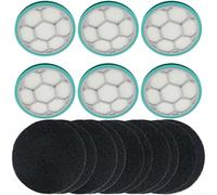 Accessoires de rechange pour kit de toilettage Neakasa P1 avec 6 filtres HEPA et 10 éponges pour une filtration supérieure (A)