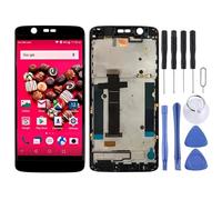 Accessoires de rechange pour téléphone portable - Écran LCD OEM pour ZTE Axon 7 Mini / B2017 / B2017G Digitizer - Assemblage complet avec cadre (noir)