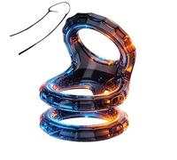 Accessoires De Remise En Forme Flexibles éLargis 3 En 1, Ajustement Fermé éLastique éLevé, éQuipement D'EntraîNement Multi-ScéNario De La Hanche Des Hommes + Y32