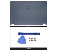 Accessoires de remplacement Compatible avec ordinateur portable 17 pouces, coque arrière LCD, charnière avant, repose-mains et boîtier inférieur, compatible avec les modèles GP76 GE76 MS-17K1 MS-17K2