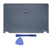 Accessoires de remplacement Compatible avec ordinateur portable 17 pouces, coque arrière LCD, charnière avant, repose-mains et boîtier inférieur, compatible avec les modèles GP76 GE76 MS-17K1 MS-17K2