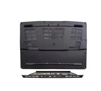 Accessoires de remplacement Compatible avec ordinateur portable 17 pouces, coque arrière LCD, charnière avant, repose-mains et boîtier inférieur, compatible avec les modèles GP76 GE76 MS-17K1 MS-17K2