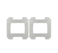 Accessoires De Remplacement De Tampons De Vadrouille, Compatibles Avec Ecovacs, Winbot W1 / W1 Pro / W2 / W2 Omni Robots De Nettoyage De Vitres Lavables À La Vapeur En Microfibre(2pcs)