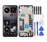 Accessoires de Remplacement du téléphone Mobile pour Nothing CMF Phone 1 A015 OLED LCD Écran Numériseur Assemblage Complet avec Cadre (Noir) Réparation