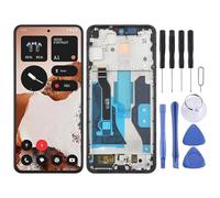 Accessoires de Remplacement du téléphone Mobile pour Nothing CMF Phone 2 Pro A001 Écran LCD d'origine numériseur Complet avec Cadre (Noir) Réparation
