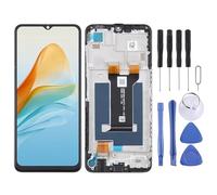 Accessoires de Remplacement du téléphone Mobile pour ZTE Blade V40 Design 8046 Digitiseur d'cran LCD Assemblage Complet avec Cadre (Noir) Réparation