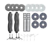Accessoires de remplacement for aspirateur, chiffons, filtres, brosses, sacs à poussière, compatibles for Xiaomi Mijia Omni 1s B116 B101CN Compatible for Dream S10 S10 Pro (Color : 30pcs-01)