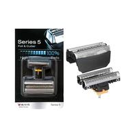 Accessoires De Remplacement For Rasoirs Braun, Série 51B, Grille Et Lame De Coupe À 5 Têtes, ContourPro/360°Complete/Activator/WaterFlex/WF1s/WF2s(1pcs)