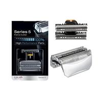 Accessoires De Remplacement For Tête De Rasage 51S, Grille Et Cutter, Compatibles Avec Braun, 8000 Series 360 Complete Activator ContourPro 5643, 5645, 8970, 8975, 8985(1pcs)