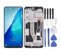 Accessoires de remplacement pour téléphone portable TFT LCD écran pour TCL 20L / 20L+ / 20 Lite / 20S T774H T774B T775H T775B Digitizer Assemblée complète avec cadre pièce de réparation