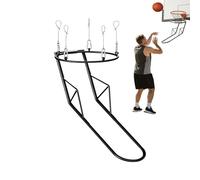 Accessoires de retour pour panier de basket-ball | Équipement d'entraînement en métal - Filet de retour de basket-ball | Destiné aux terrains de basket-ball Jardin Exercices d'intérieur en plein air